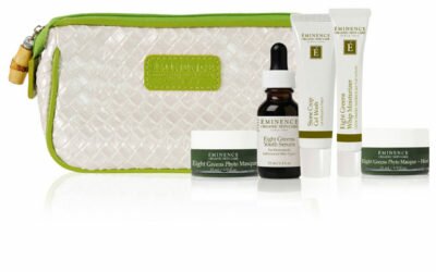 Éminence aims to kick start organic skincare regimes Eminence_Eight_Greens_ Starter_Set_with_ Products