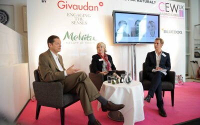 Event report: Can the world sustain our desire for natural? JRO_0759Stephane Zwaans - Givaudan, Jo Fairley, Simon Ford - Melvita