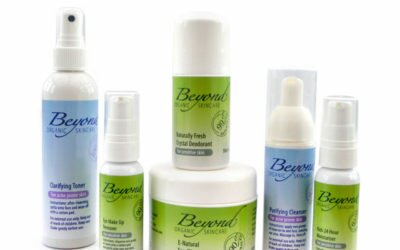 Natural skincare goes Beyond Natural range group shot Done copy
